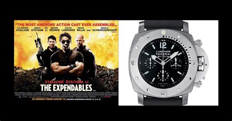 panerai watch expendables 3|the expendables cast.